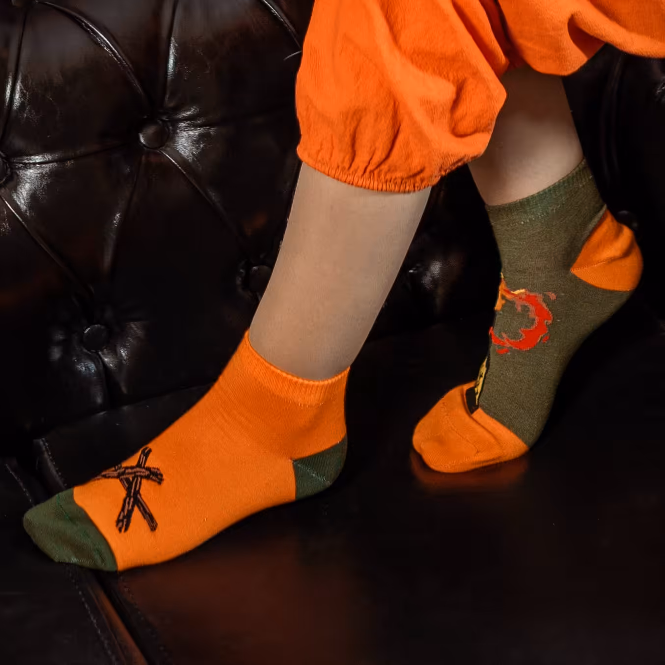 جوراب مچی الکل و آتش