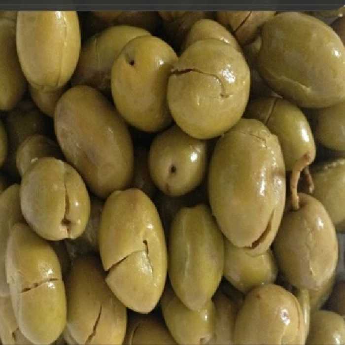 زیتون تلخ شکسته 5ستاره فدک (850گرم آبکش)