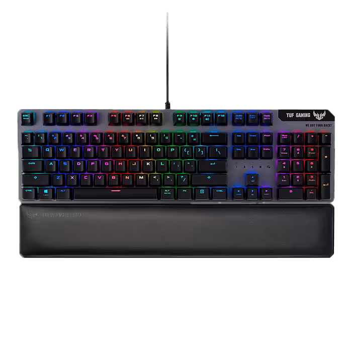 مشخصات قیمت و خرید کیبورد گیمینگ ASUS TUF Gaming K7 RGB