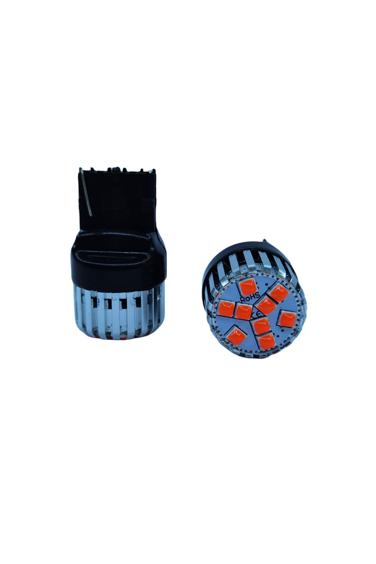 لامپ خودرو قرمز LED تزئینی T20 DUY CANBUS 12V 4W LAAM948 2 Space
