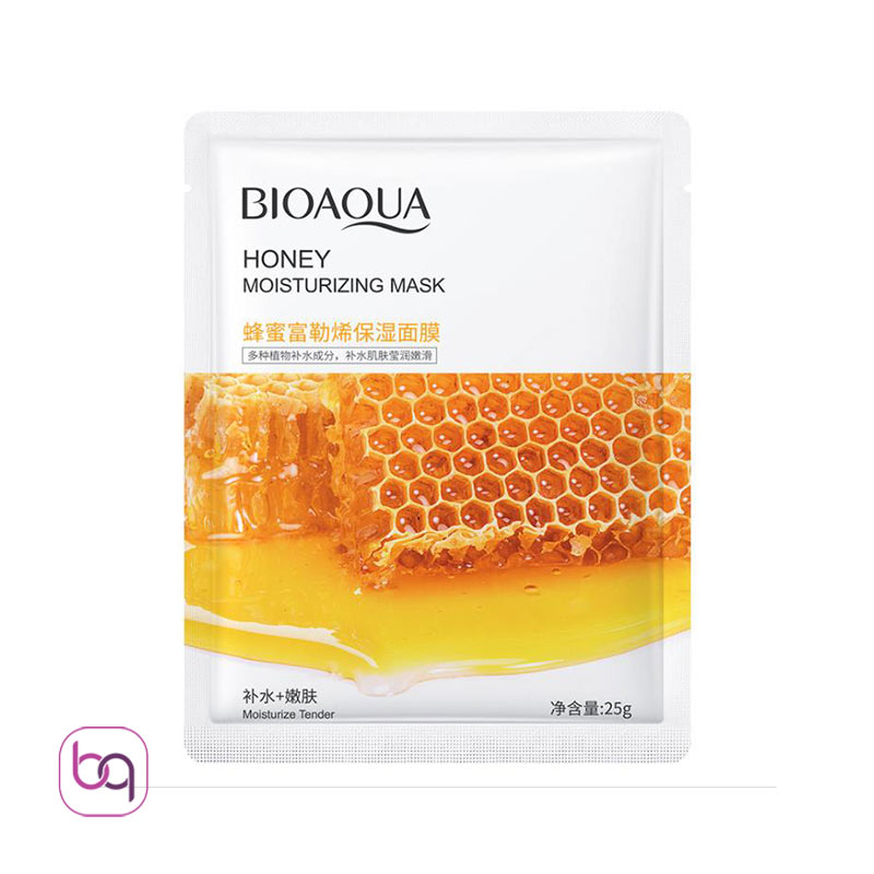 ماسک ورقه ای صورت عسل بیوآکوا bioaqua پک 10 عددی - بانه گالری