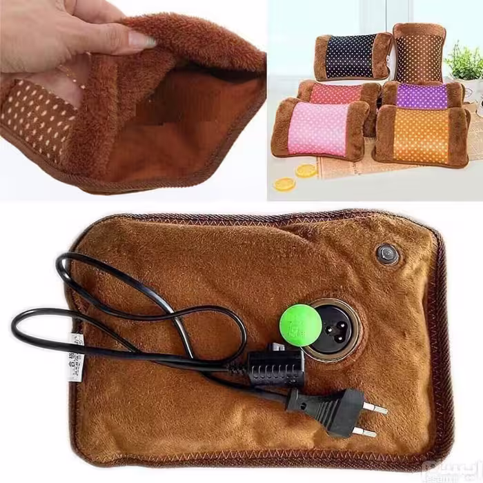 کیسه آبگرم مخملی یک عددی 