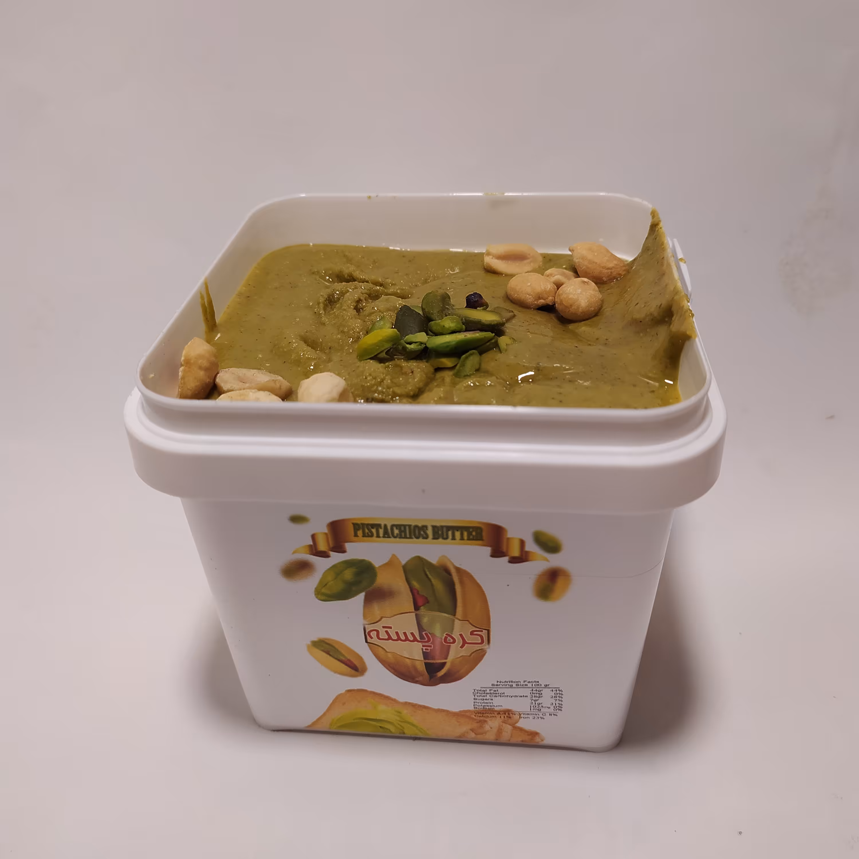 کره میکس پسته،فندق ،بادام زمینی500گرمی