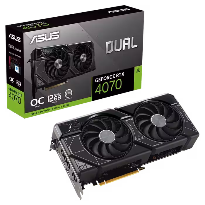 کارت گرافیک ASUS GeForce RTX 4070 SUPER Dual OC Edition 12GB | آی تی هوم