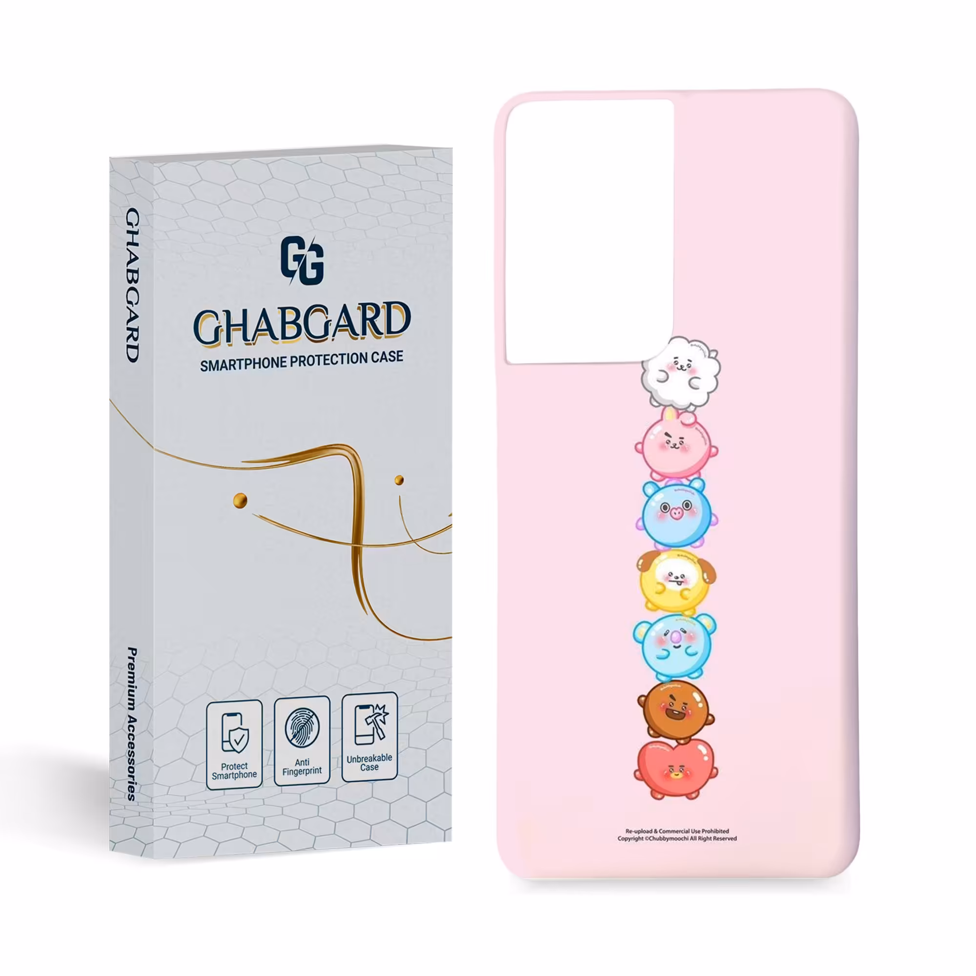 کاور گارد قاب فانتزی مدل g5141 مناسب برای گوشی موبایل سامسونگ s21 ultra