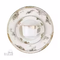 سرویس چینی 102 پارچه زرین طرح کلودیا 12 نفره