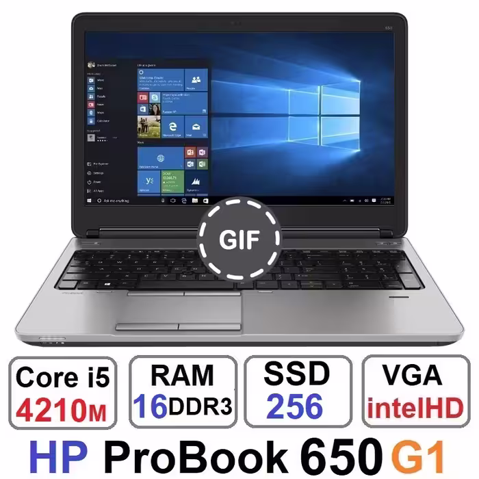 لپ تاپ اچ پی HP ProBook 650 G1 Core i5 4210m رم16
