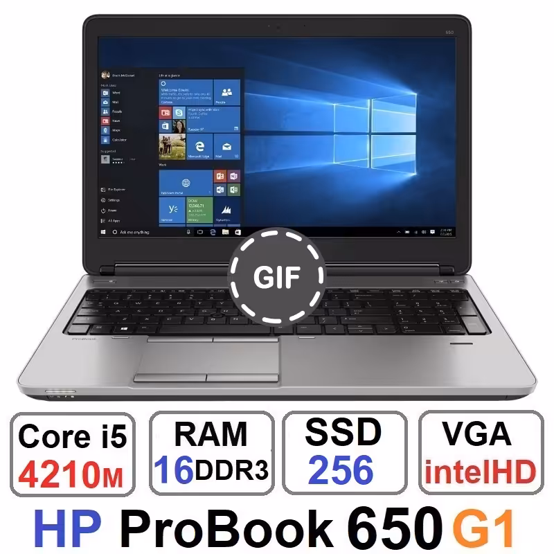لپ تاپ اچ پی HP ProBook 650 G1 Core i5 4210m رم16