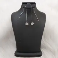 گوشواره استیل مدل بخیه طرح کیتی کد kitty111