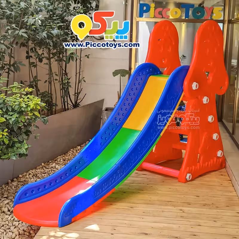 سرسره کودک مدل لبخند رنگ قرمز کد P/4346/GH