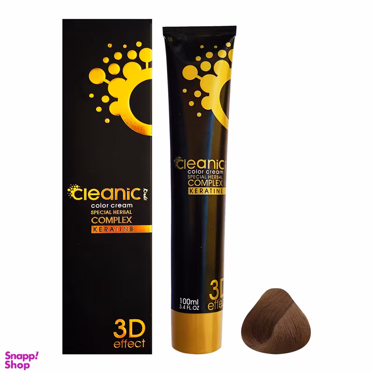 رنگ مو کلینیک کیندی (Cleanic Kindii) شماره 6.777 رنگ بلوند بیسکویتی تیره حجم 100 میلی‌لیتر