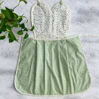 پیشبند مخمل نسوز مدل آنا طرح 43