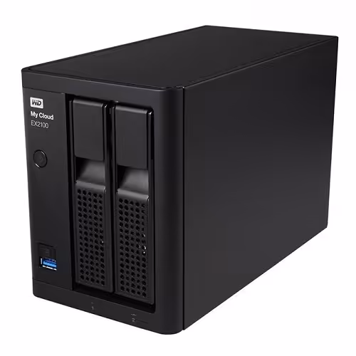 Western Digital My Cloud EX2100 2-Bay Nas - 12TB WDBVBZ0120JCH-EESN