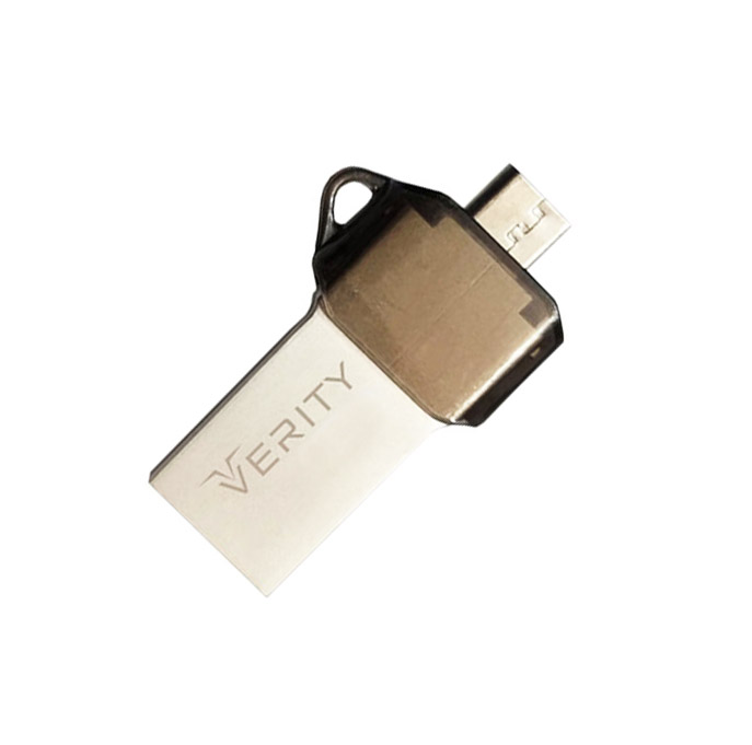 فلش مموری 32GB وریتی مدل VERITY O509 OTG