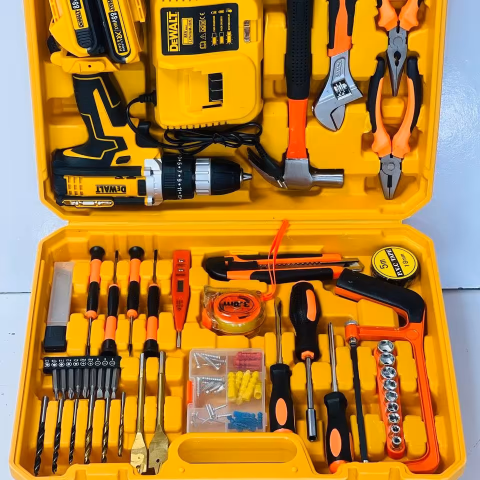پک کامل دریل شارژی دیوالت 88ولت