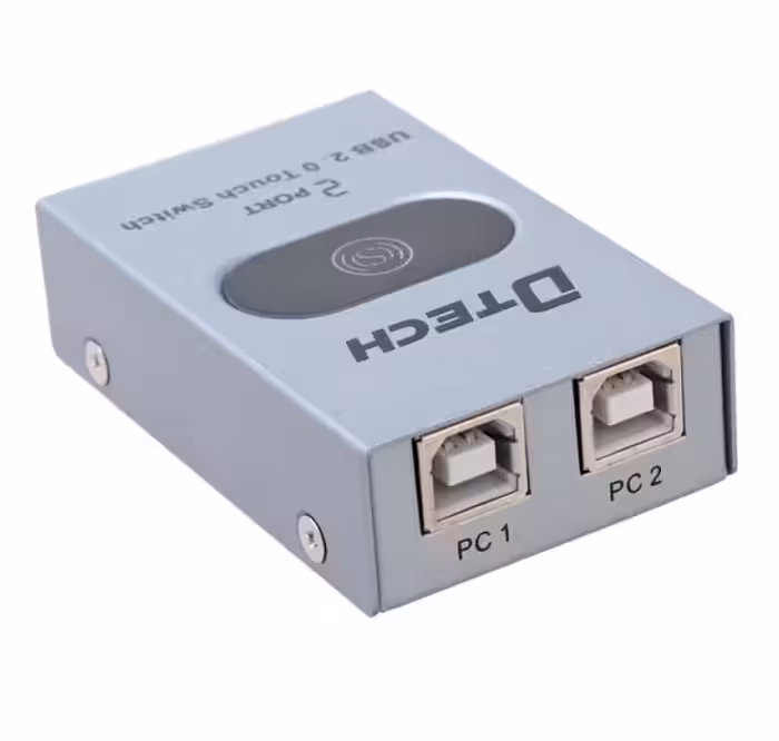 دیتا سوئیچ پرینتر 2 پورت USB دیتک مدل دی تی 8321