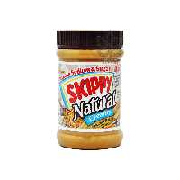 کره بادام زمینی کرمی ( کم سدیم و شکر ) 425 گرم نچرال اسکیپی- skippy