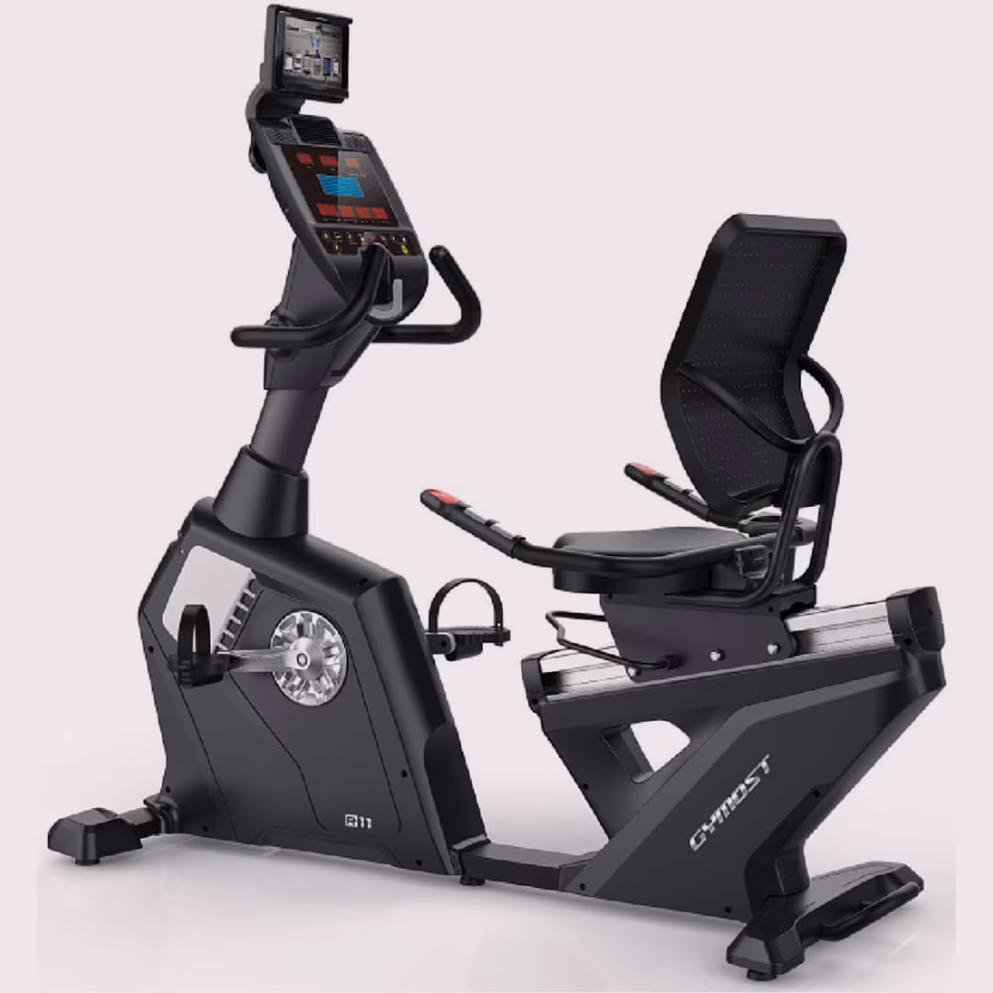 دوچرخه ثابت پشتی دار باشگاهی GYMOST مدل R11