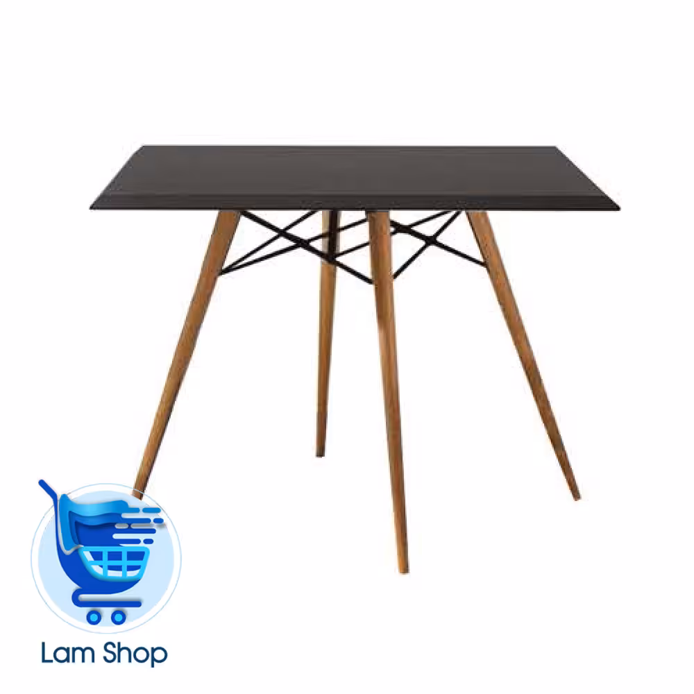 میز مربع 80×80صفحه PVC نظری W492(زمان ارسال 15تا 20 روز کاری)