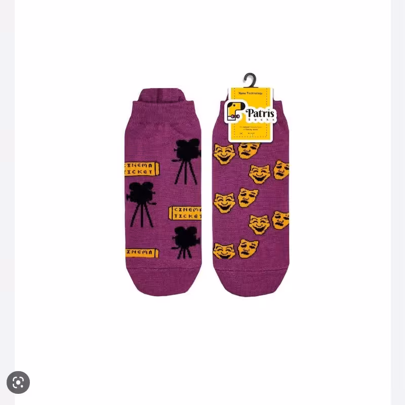 جوراب مچی صاف تابه تا  طرح سینما برندپاتریس