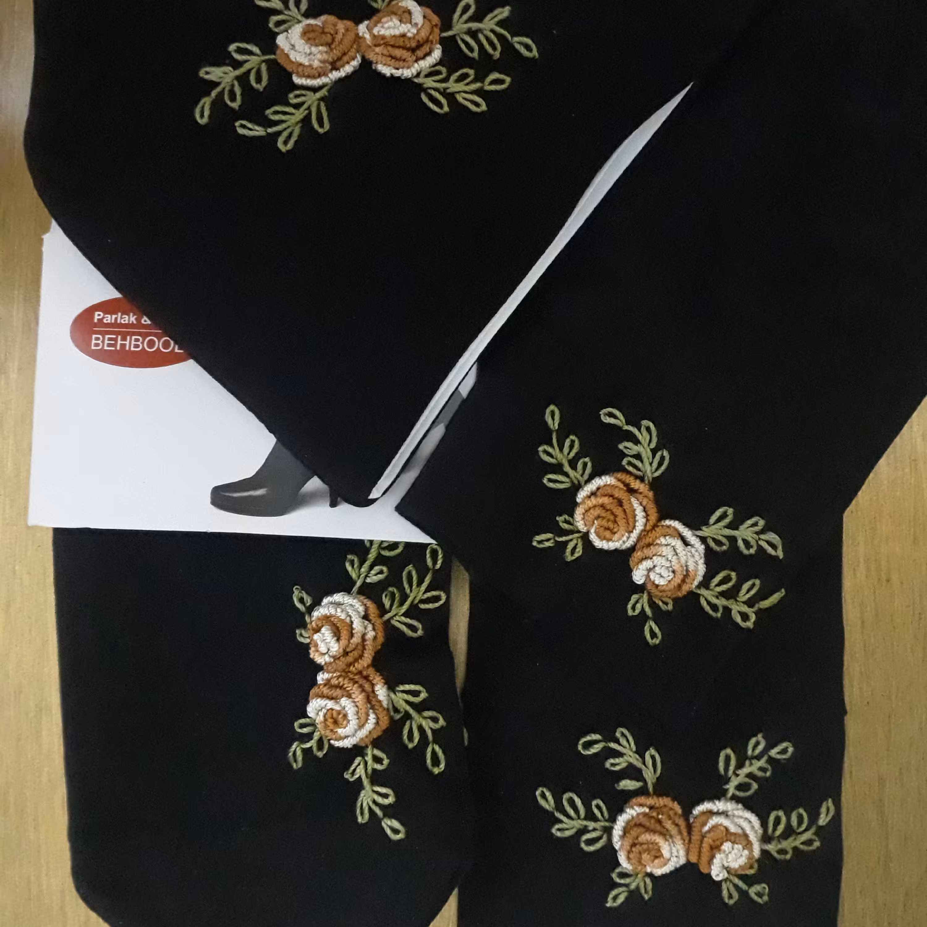 ست جوراب پنتی گلدوزی برزیلی 1