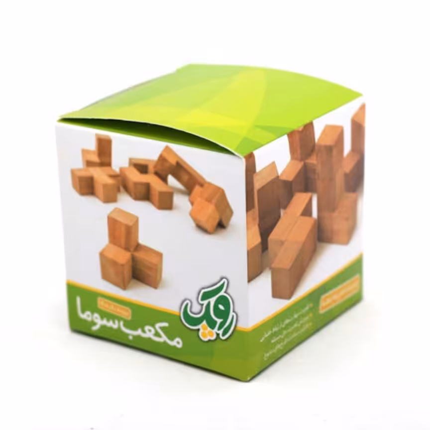 بازی مکعب سوما چوبی

