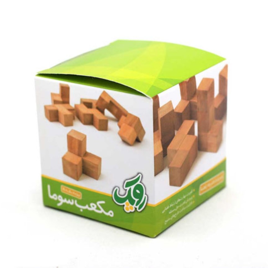 بازی مکعب سوما چوبی

