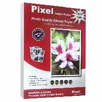 کاغذ فتوگلاسه پیکسل سایز A4 وزن 220 گرم 100 برگ دوطرفه