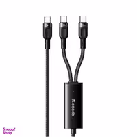 کابل تبدیل 1 به 2 USB-C مک دودو مدل CA-7470 طول 1.2 متر