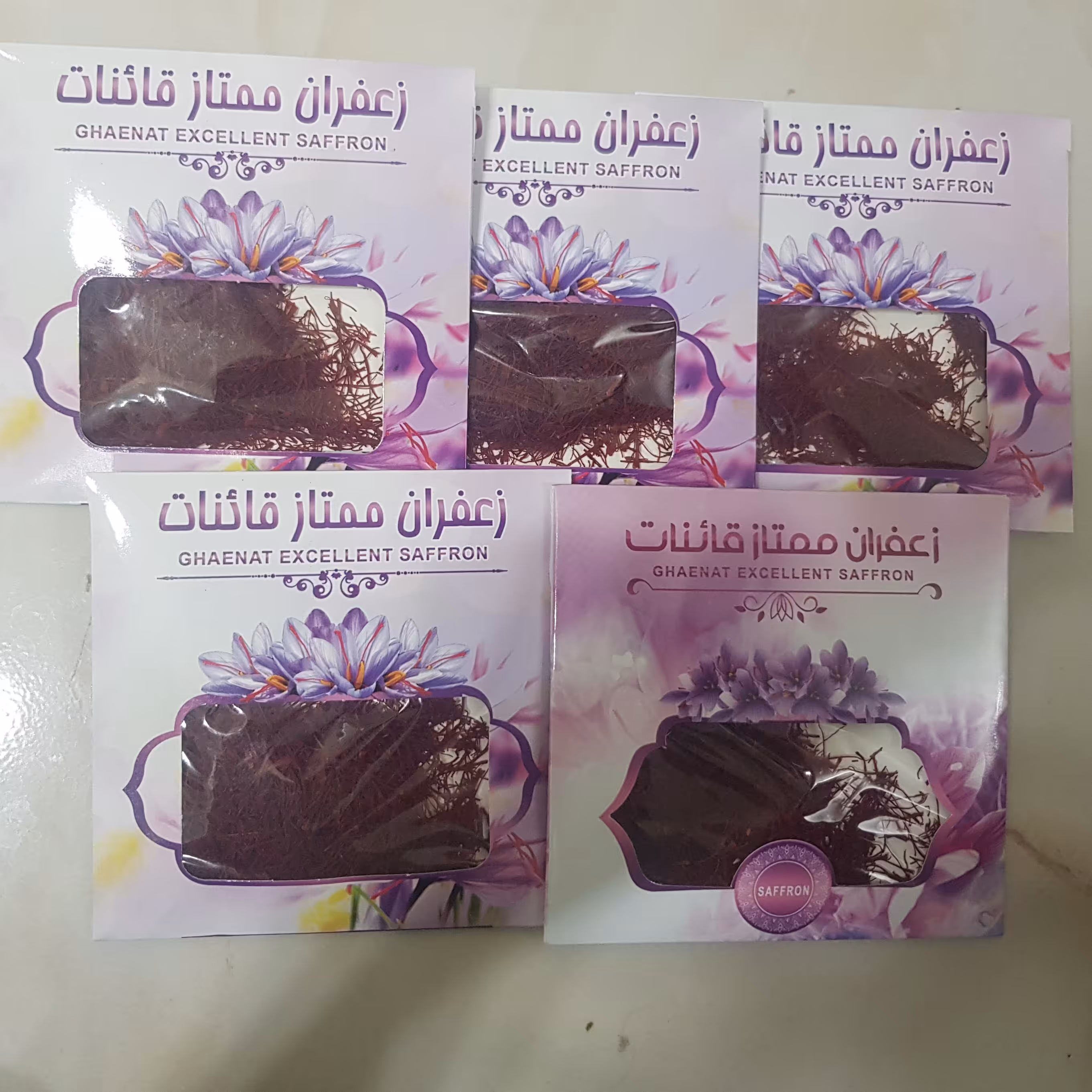 زعفران سرگل قائنات  5 مثقالی