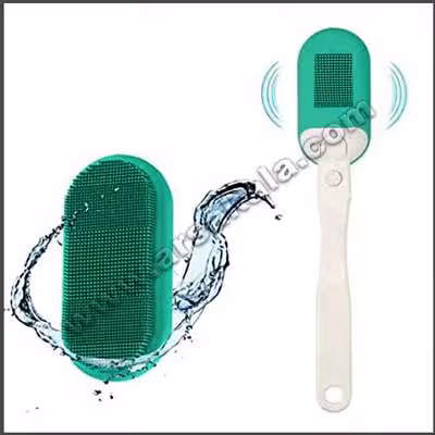 ماساژور برقی شستشوی بدن سیلیکونی