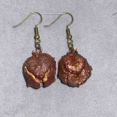 گوشواره میوه کاج براق