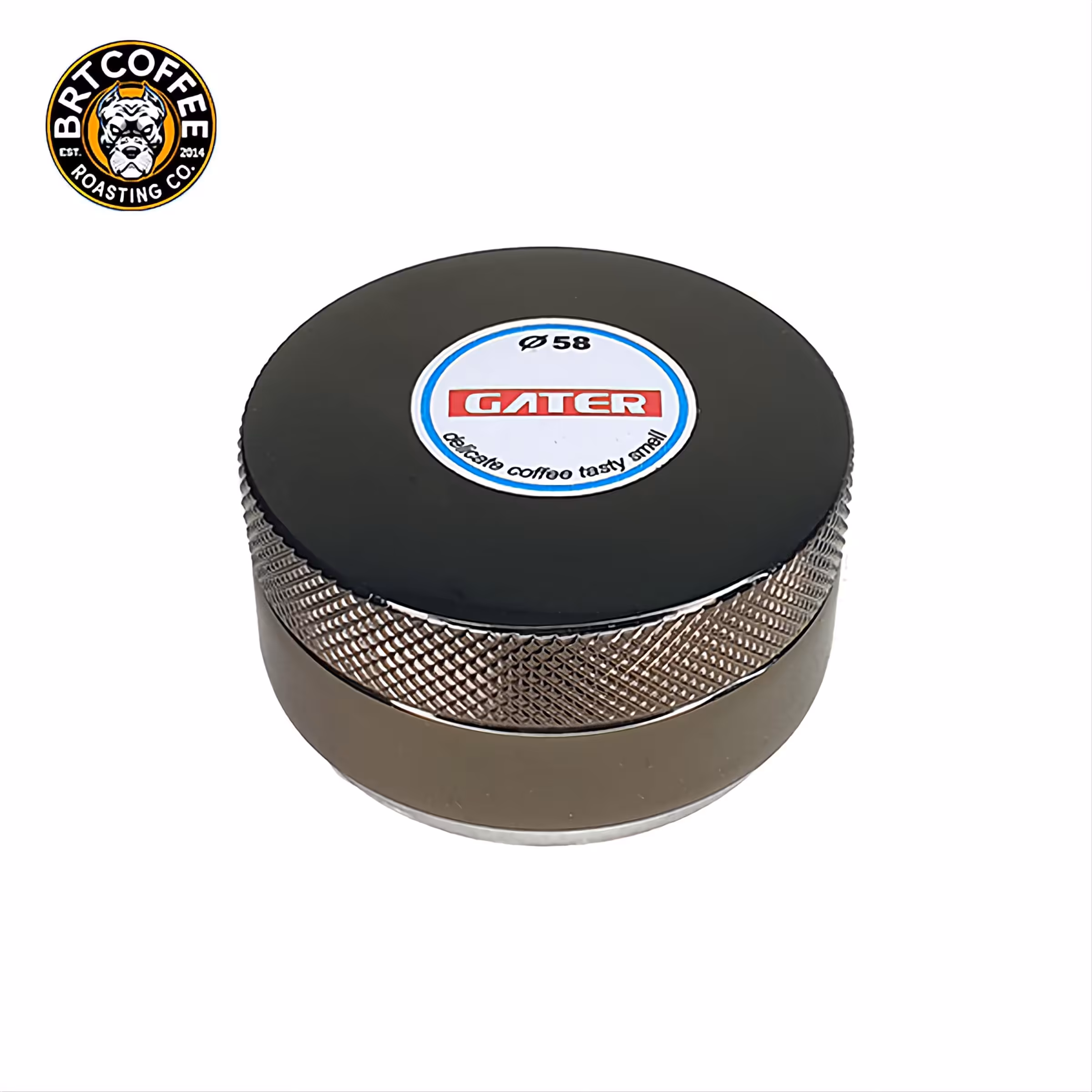 لولر قهوه سایز 58 گتر تنظیم ارتفاع  خاکستری