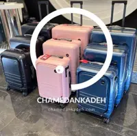 چمدان  هایبورگ (سایز بزرگ)جنس پلی کربنات  نشکن و بدنه نرم فول امکانات