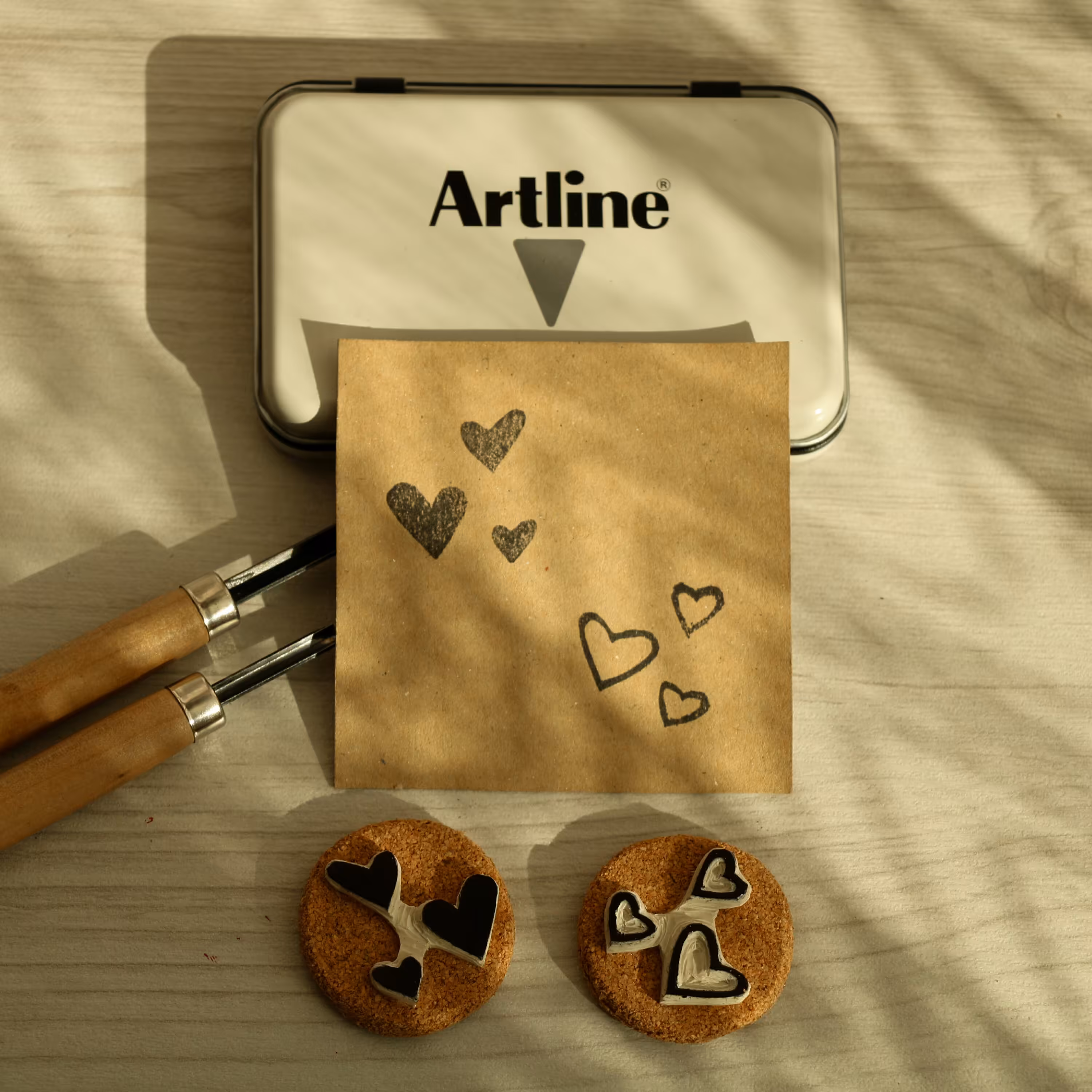 مُهر دستساز  قلب 