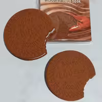 دفترچه بیسکوییتی معطر 80 برگ سیلیکونی.. بوی واقعی شکلان