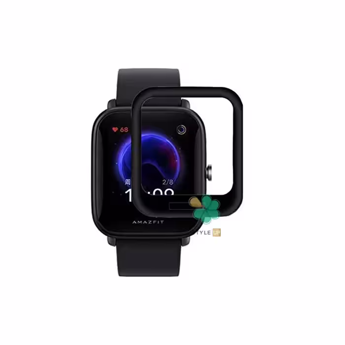 محافظ صفحه گلس دور ژله ای ساعت Xiaomi Amazfit Bip U Pro