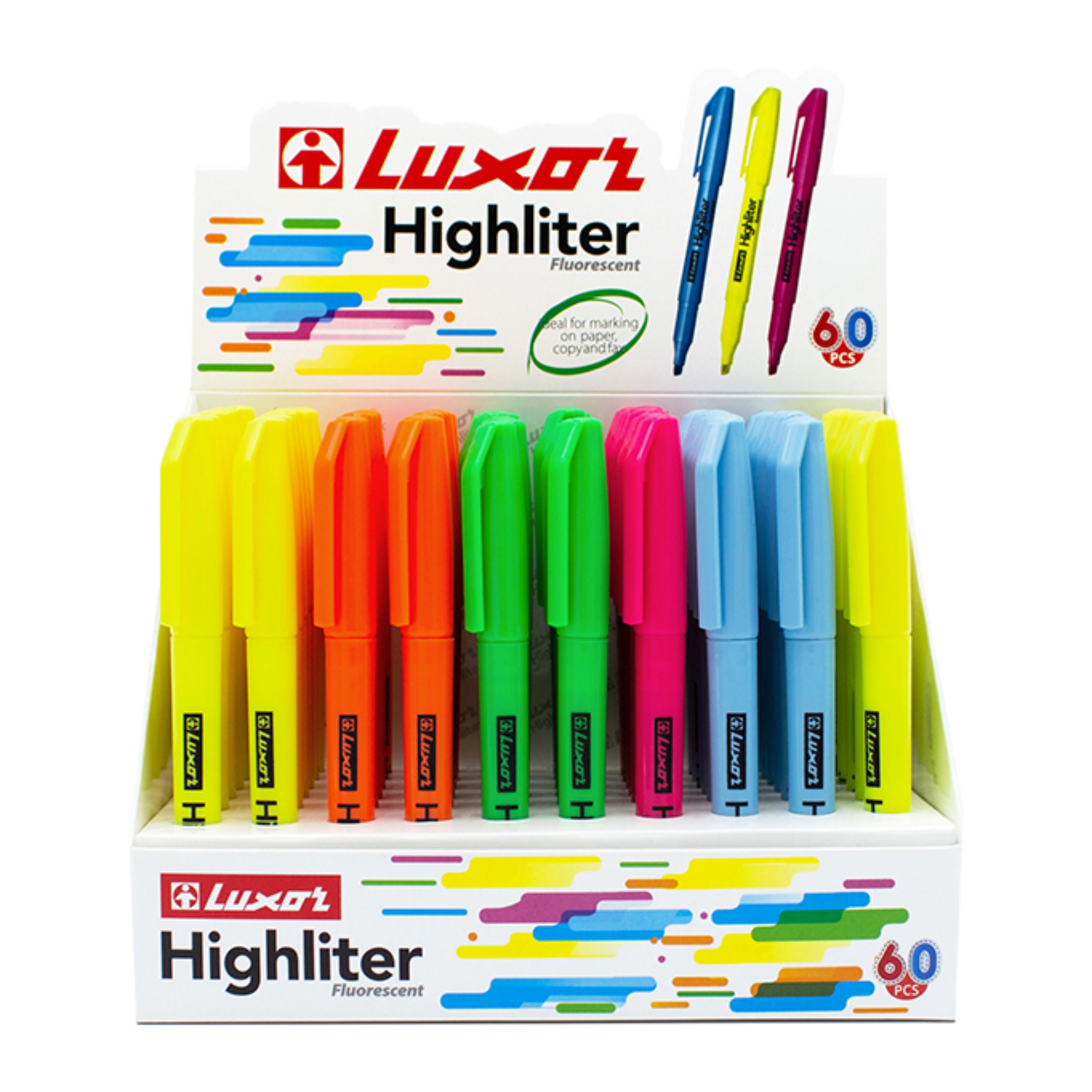 ماژیک علامت زن قلمی لاکس (هایلایتر)