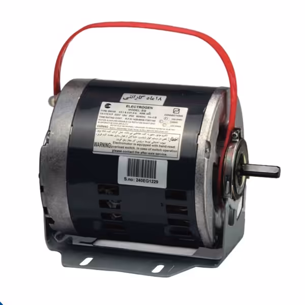موتور ( دینام ) کولر توان 1/3 اسب مدل گاورنردار الکتروژن
