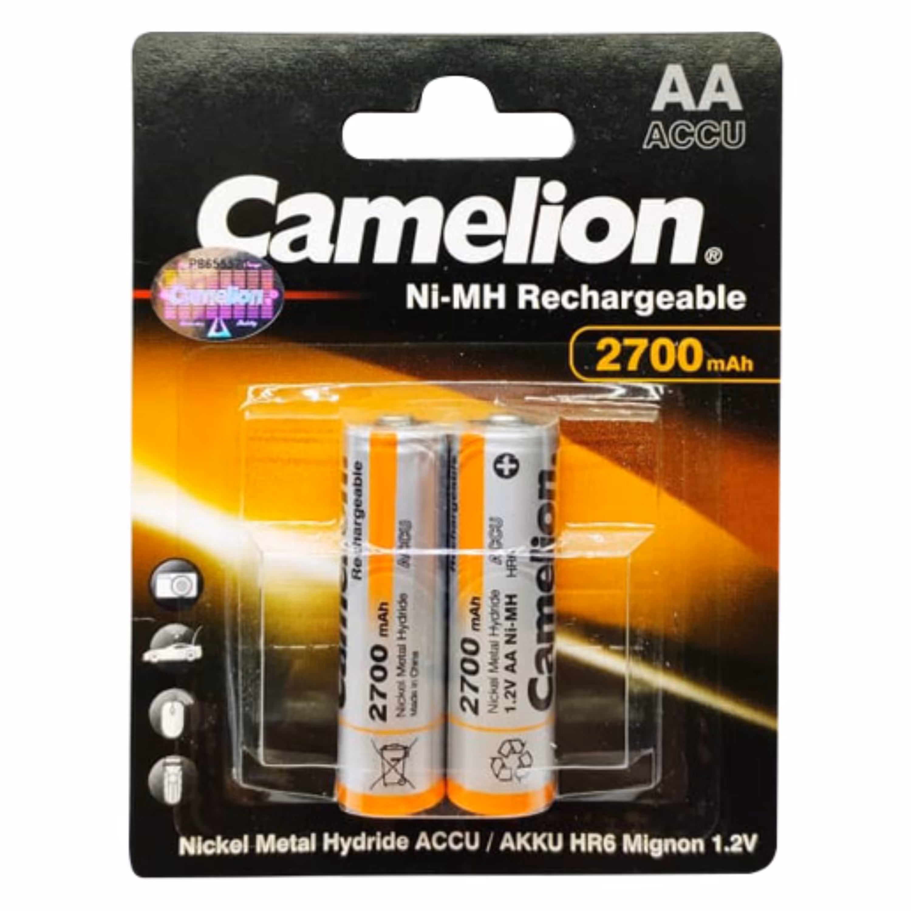 باتری قلمی قابل شارژ کملیون 2700MA مدل ACCU