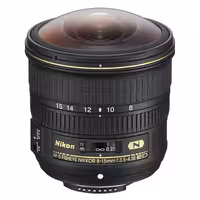لنز فیش آی نیکون مدل Nikkor 8-15 F3.5-4.5E ED