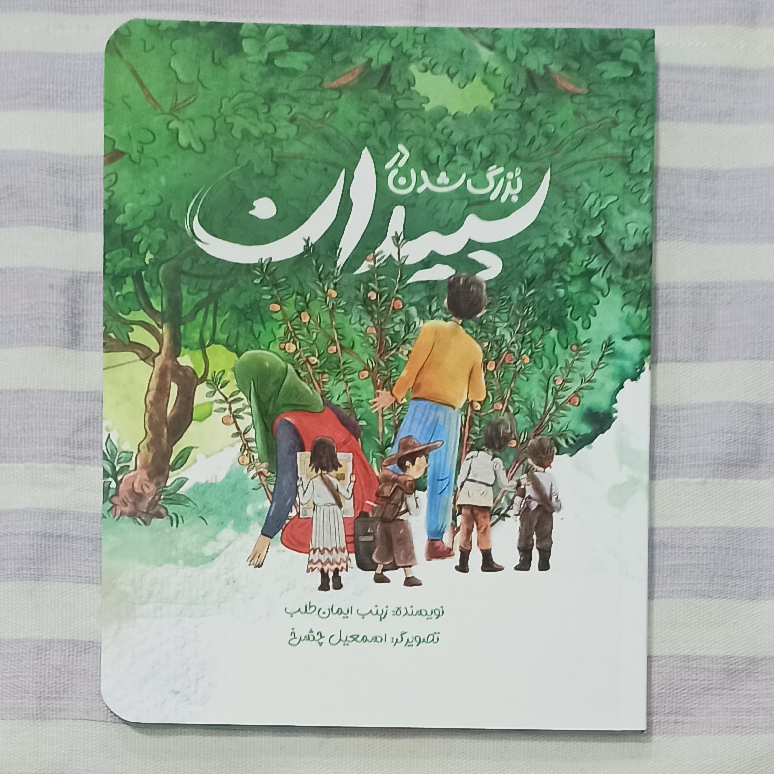 کتاب بزرگ شدن در سپیدان
