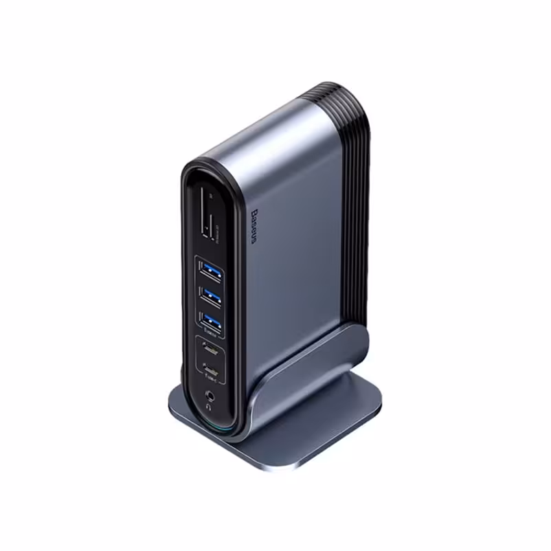 هاب 17 پورت USB-C باسئوس مدل CAHUB-DG0G
