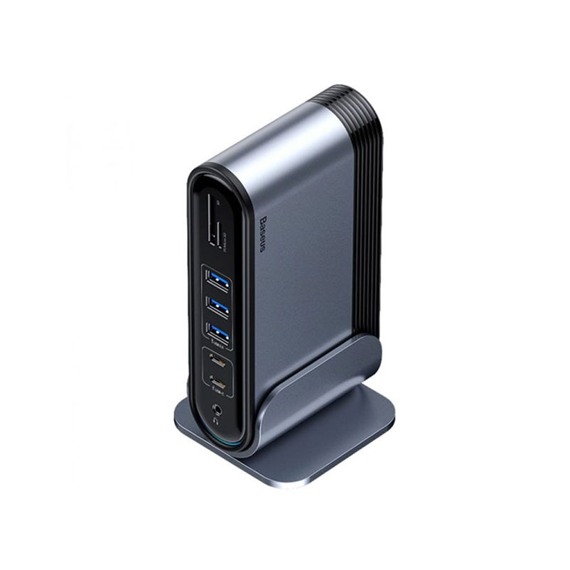 هاب 17 پورت USB-C باسئوس مدل CAHUB-DG0G