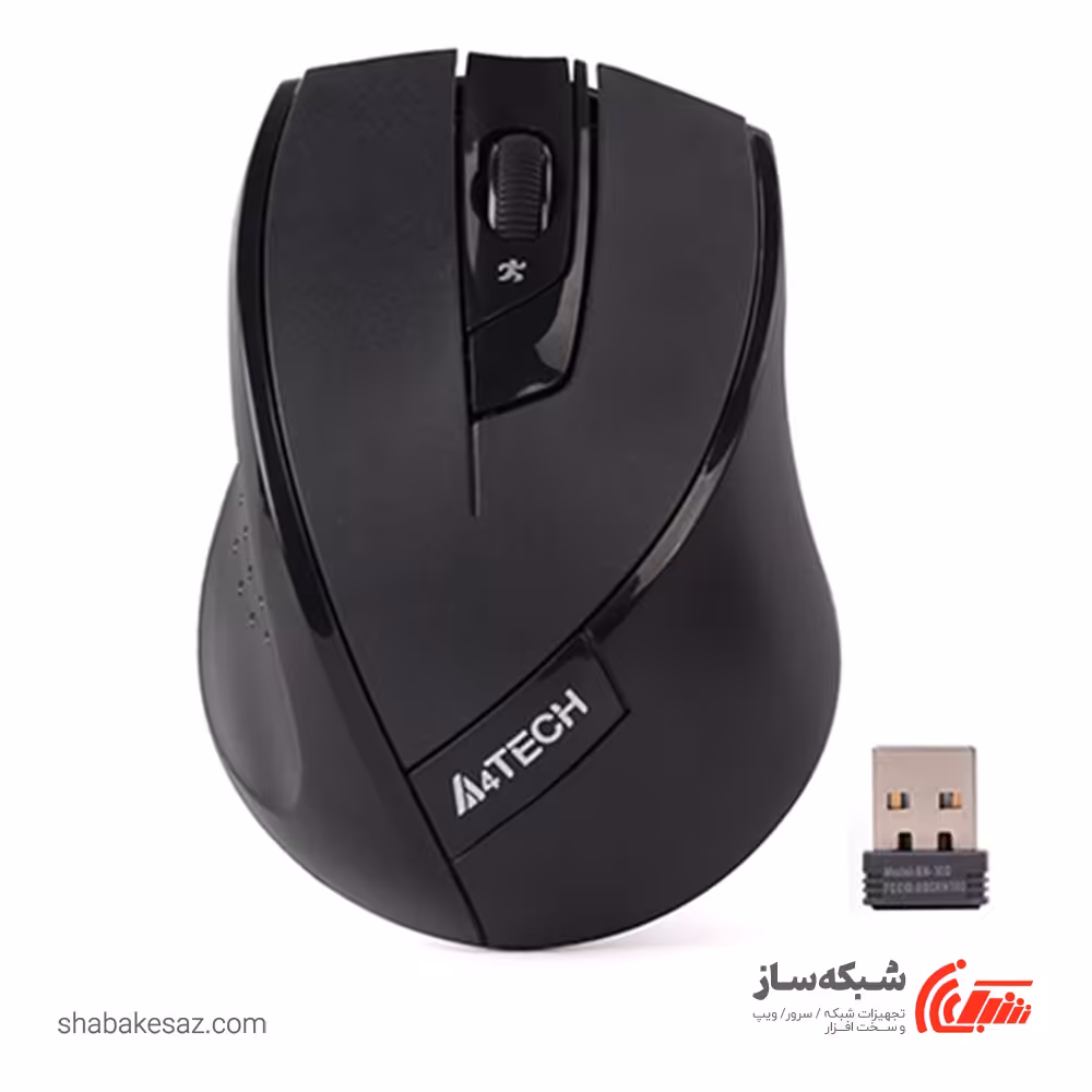 قیمت و خرید ماوس بی سیم ایفورتک A4TECH G7-600NX - شبکه ساز