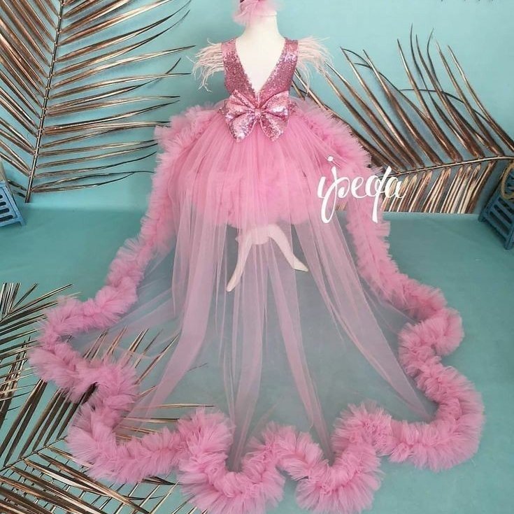 پیراهمن چین چینی دنباله دار