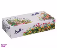 دستمال کاغذی گلریز (Golriz) طرح بهاره بسته 100 عددی