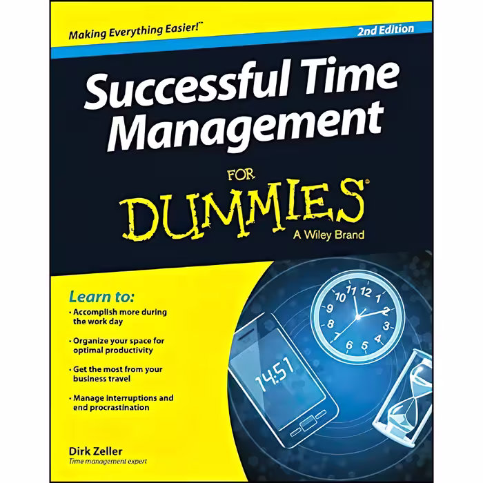 کتاب زبان اصلی Successful Time Management For Dummies اثر Dirk Zeller