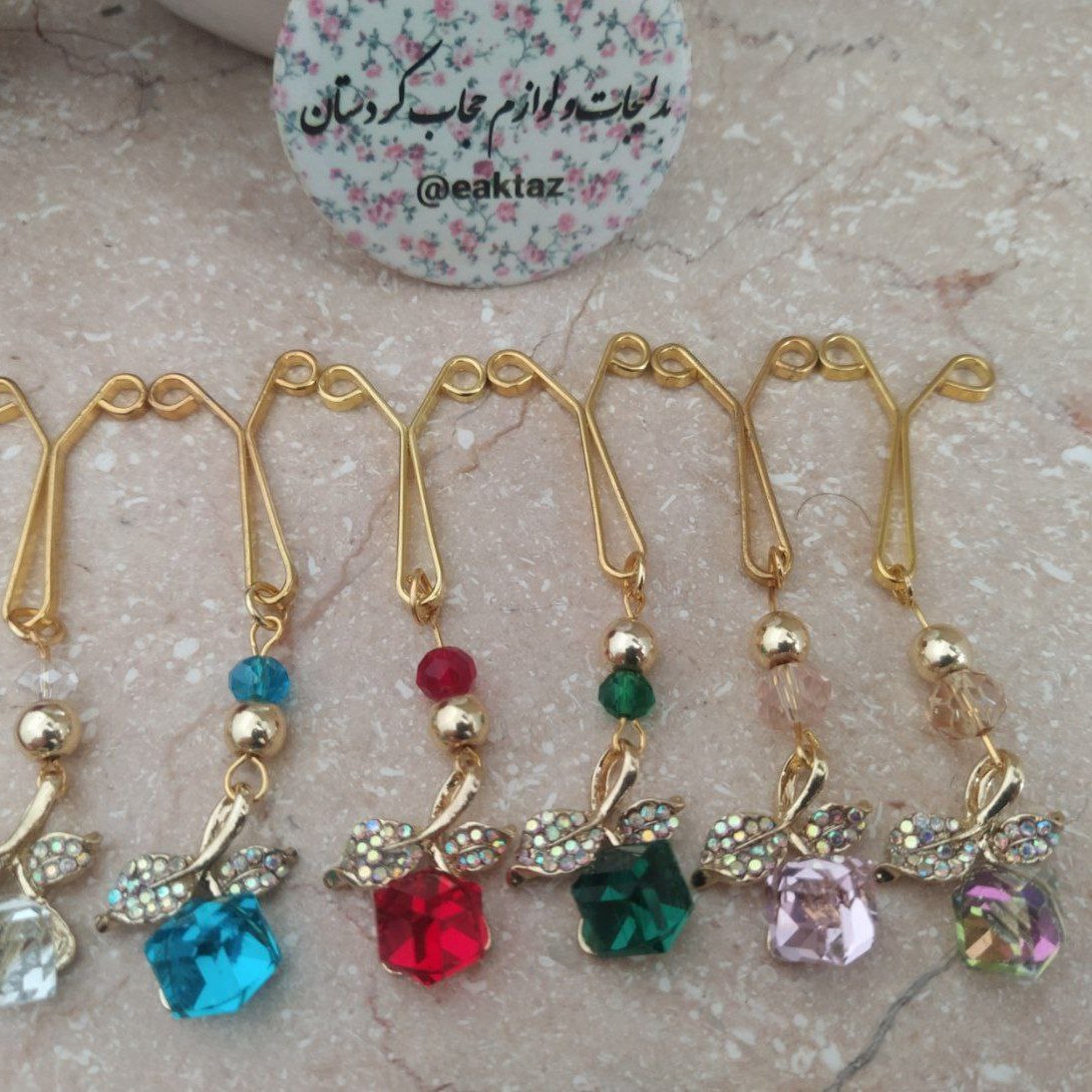 گیره دو طرفه پیکس دار
