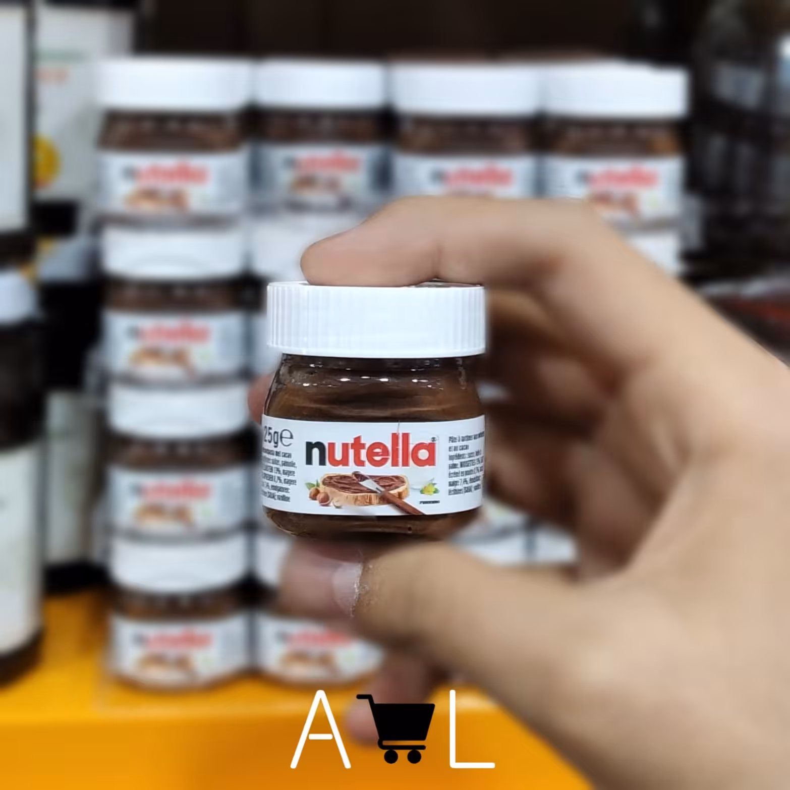 شکلات صبحانه خارجی نوتلا اصل 25 گرمی